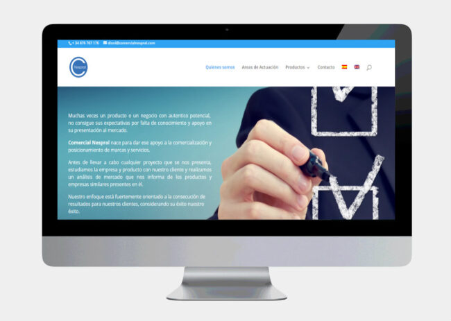 comercial nespral web